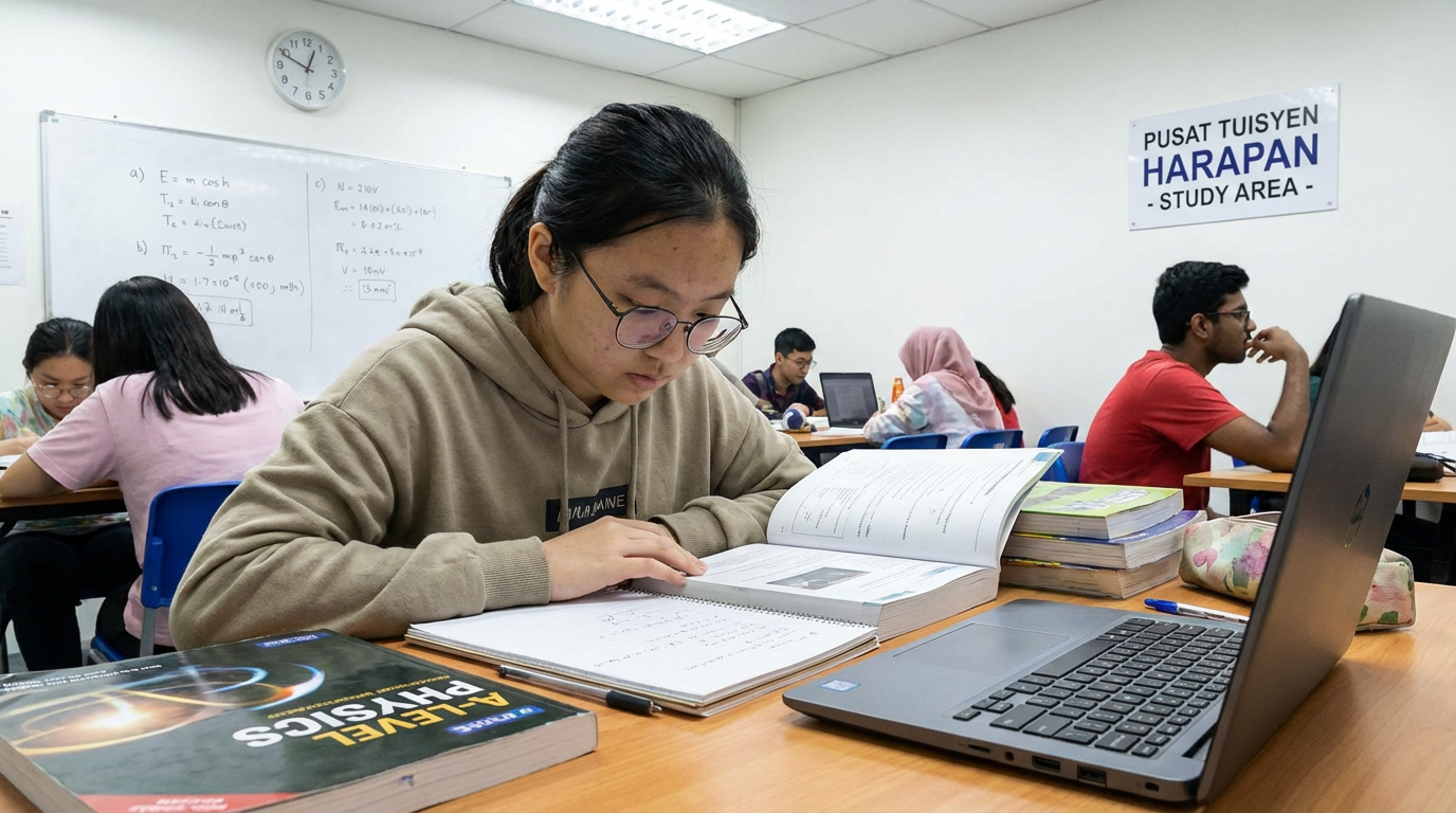 Malaysian student A-Level foundation study